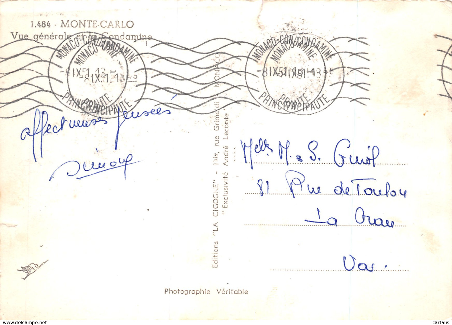06-MONTE CARLO-N°C4104-A/0079 - Other & Unclassified