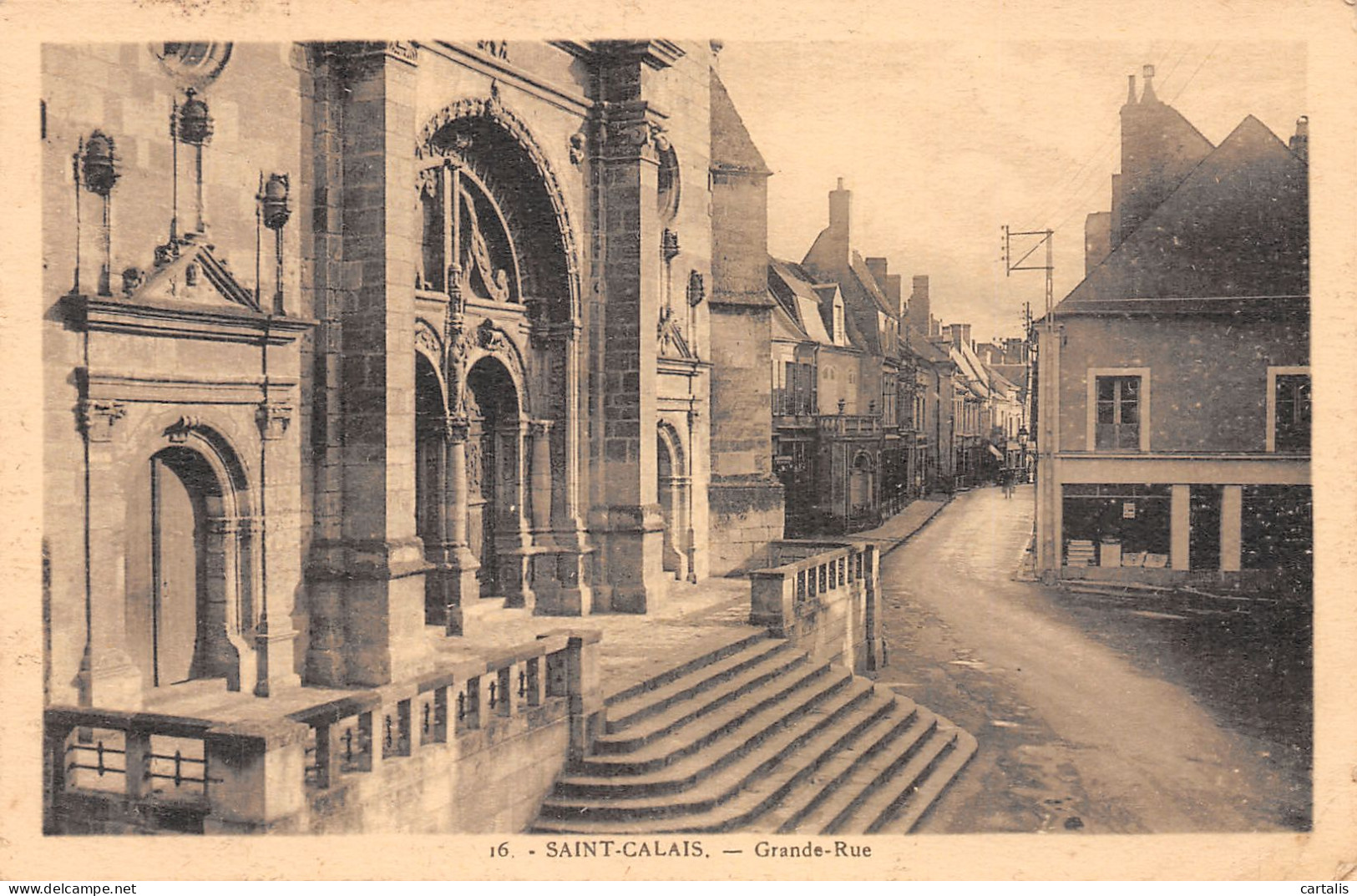 72-SAINT CALAIS-N°C4103-E/0021 - Saint Calais