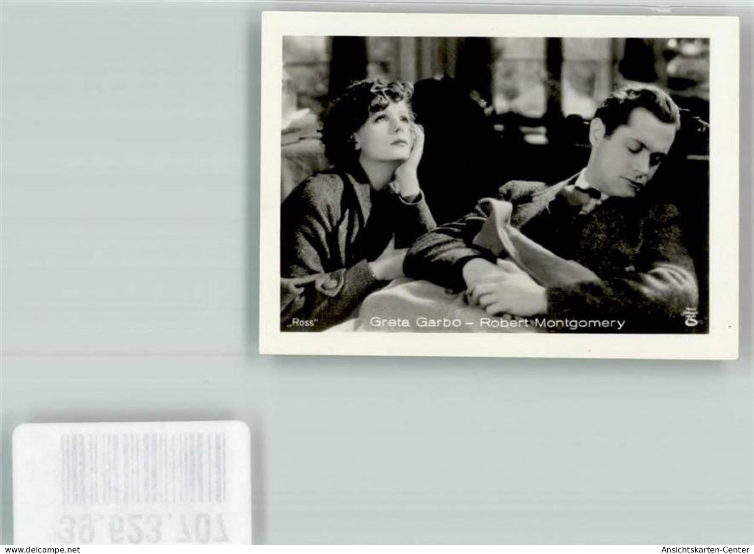 39623707 - Garbo Greta Robert Montgomery Mercedes Filmbilder Serie V Bild Nr.25 Ross Verlag - Acteurs