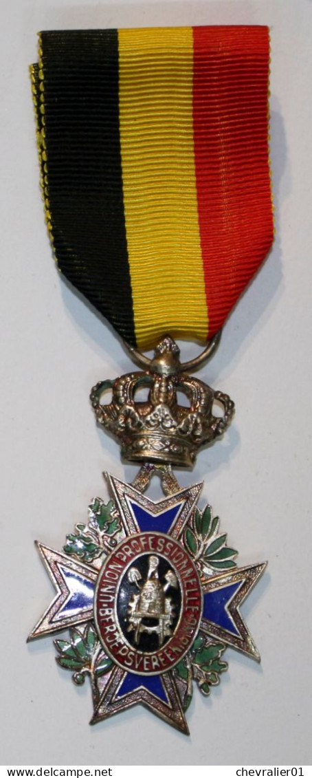 Médaille-BE-055-II_médaille Associative - Union Professionnelle -2eme Classe - Belgium