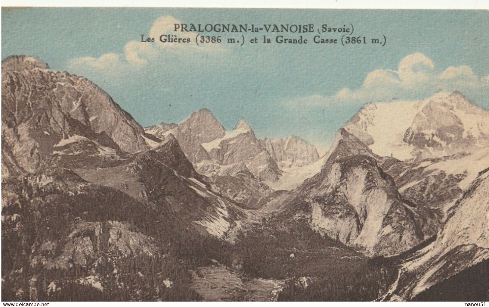 PRALOGNAN LA VANOISE  Les Glières Et La Grande Casse - Pralognan-la-Vanoise