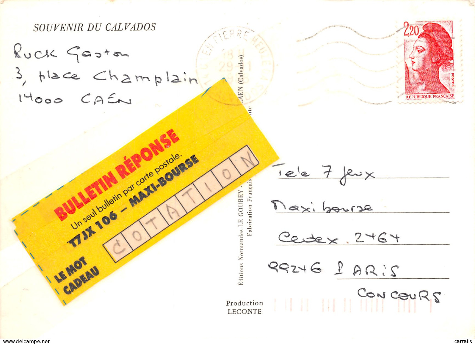 14-LE CALVADOS MULTIVUES-N°C4104-C/0275 - Sonstige & Ohne Zuordnung