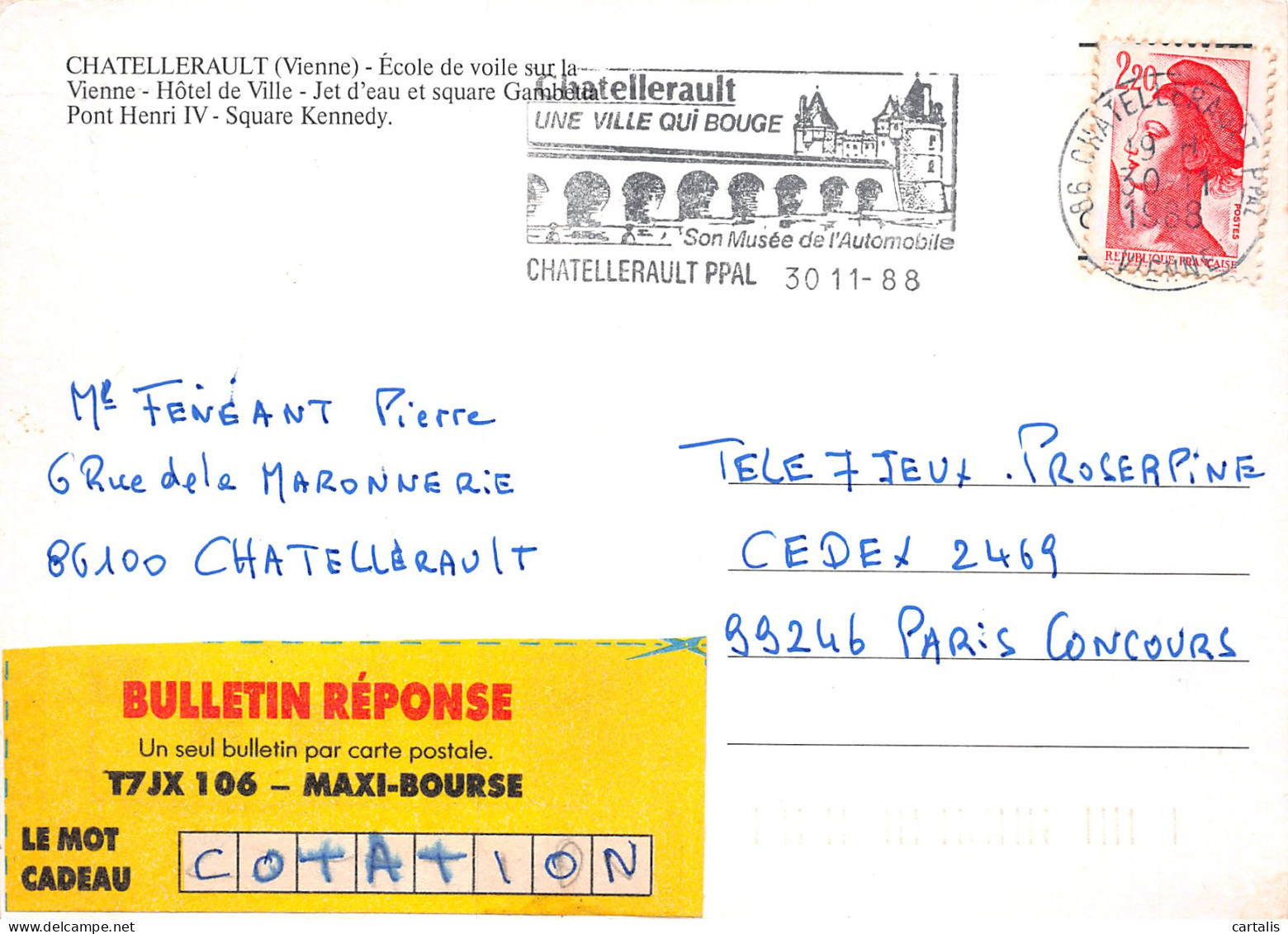 86-CHATELLERAULT-N°C4104-C/0271 - Chatellerault