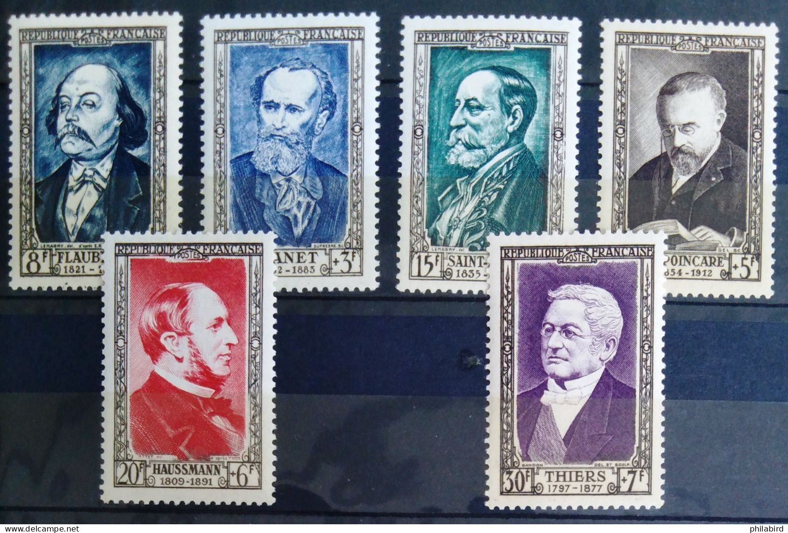 FRANCE                             N° 930/935                               NEUF** - Unused Stamps