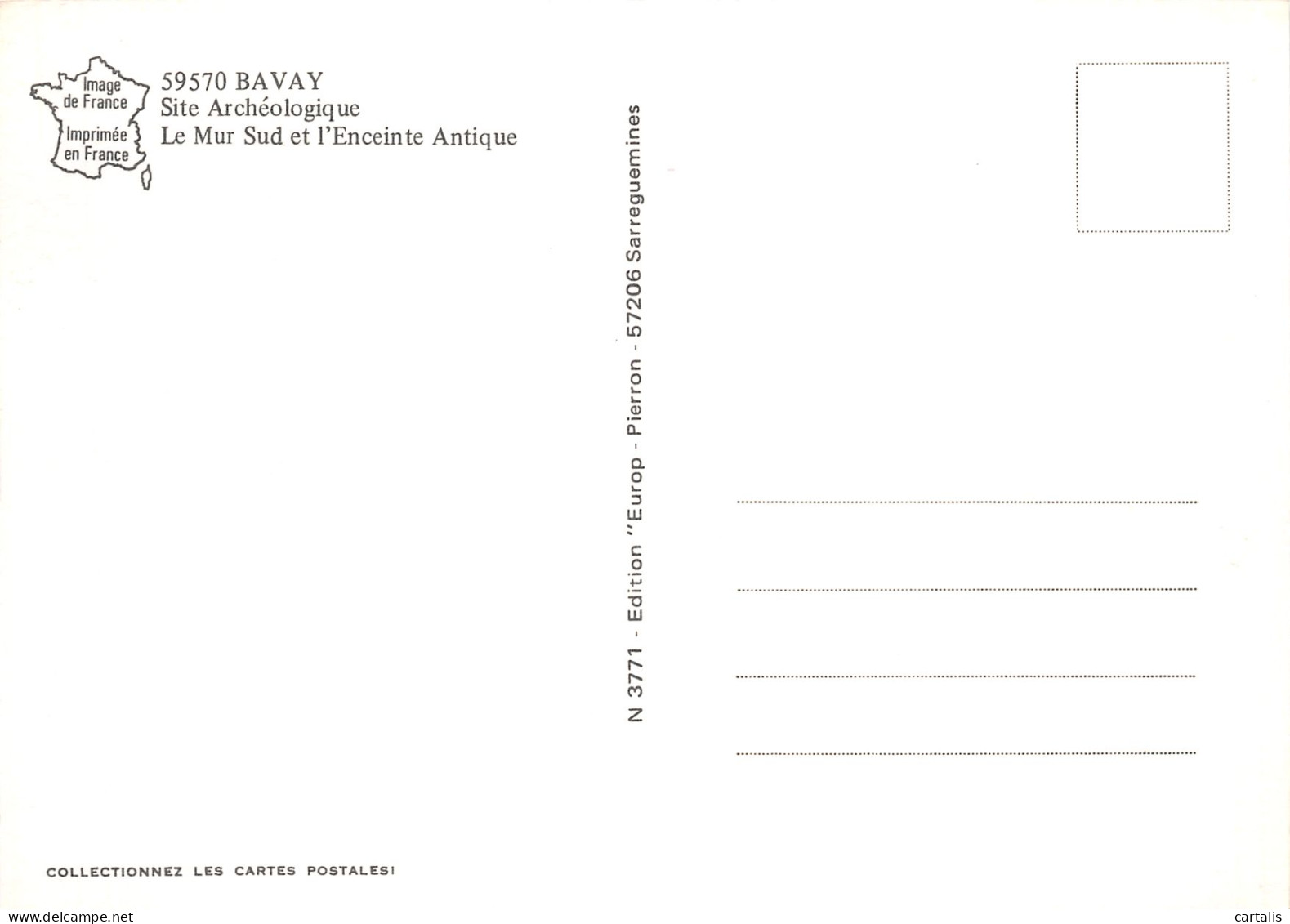 59-BAVAY-N°C4104-C/0029 - Bavay