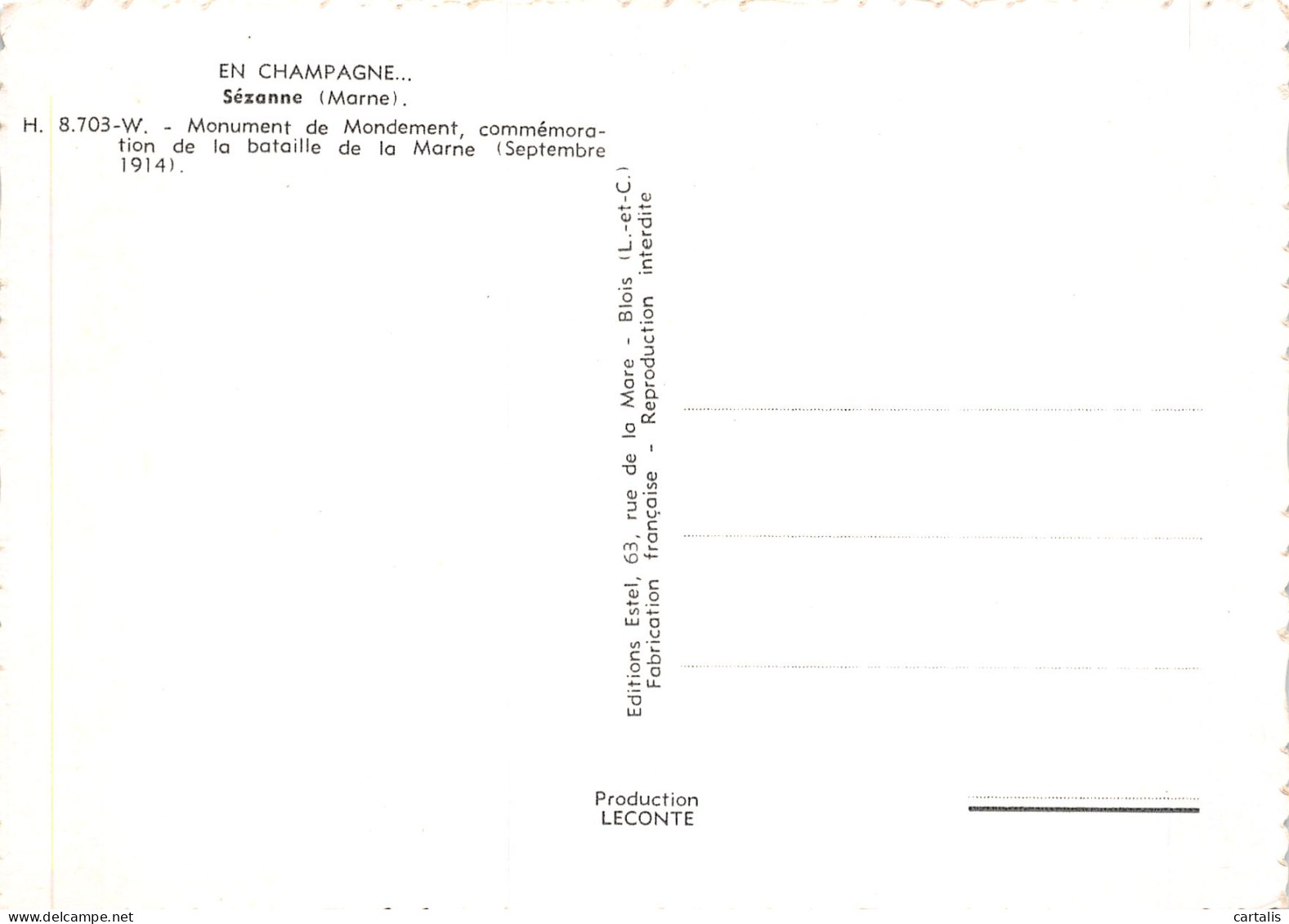 51-SEZANNE-N°C4104-B/0241 - Sezanne