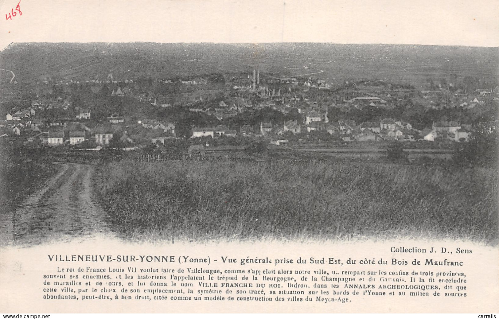89-VILLENEUVE SUR YONNE-N°C4104-E/0353 - Villeneuve-sur-Yonne