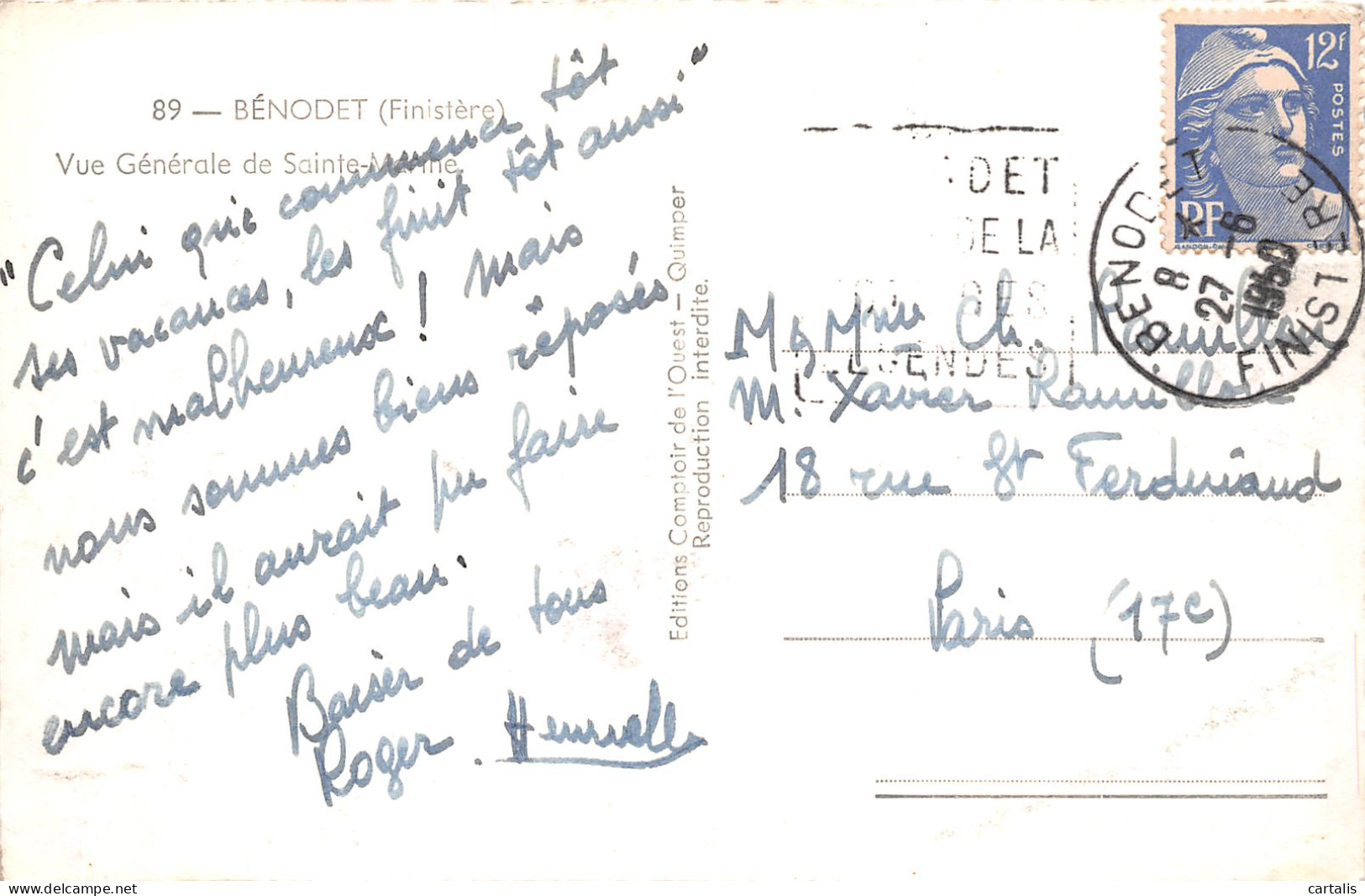 29-BENODET-N°C4104-E/0159 - Bénodet