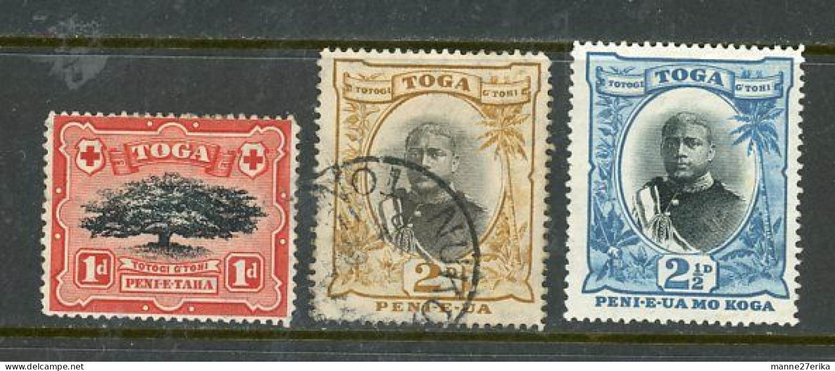 Tonga  USED And MH 1897-1934 - Tonga (...-1970)