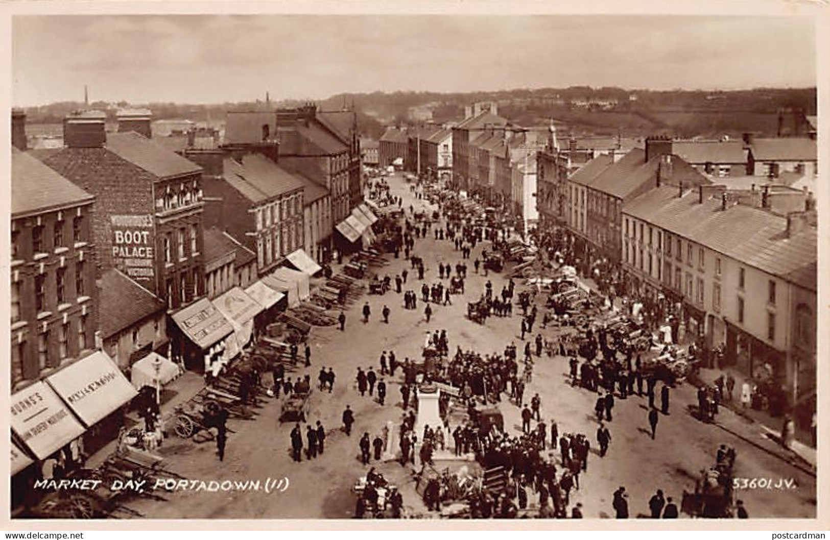 Northern Ireland PORTADOWN Market Day - Armagh
