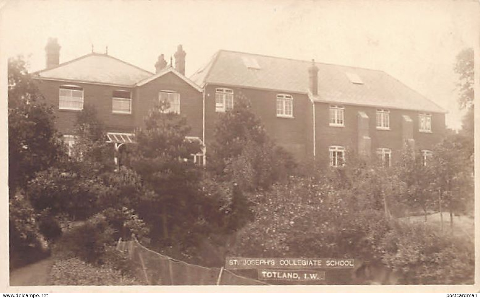 England - TOTLAND I.W. St Joseph's Collegiate School - Autres & Non Classés