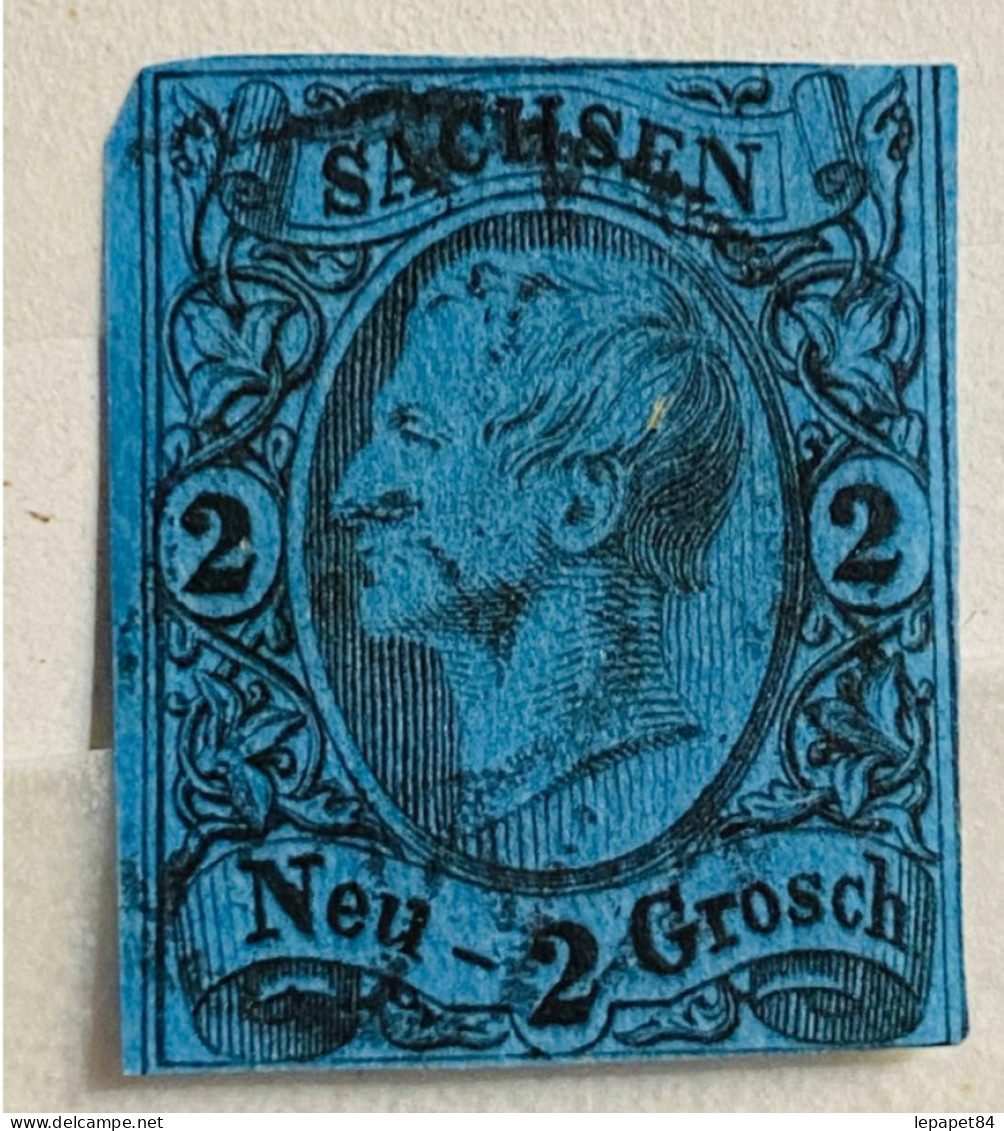 Saxe/Sachsen YT N° 9 Oblitéré / Used - Saxony