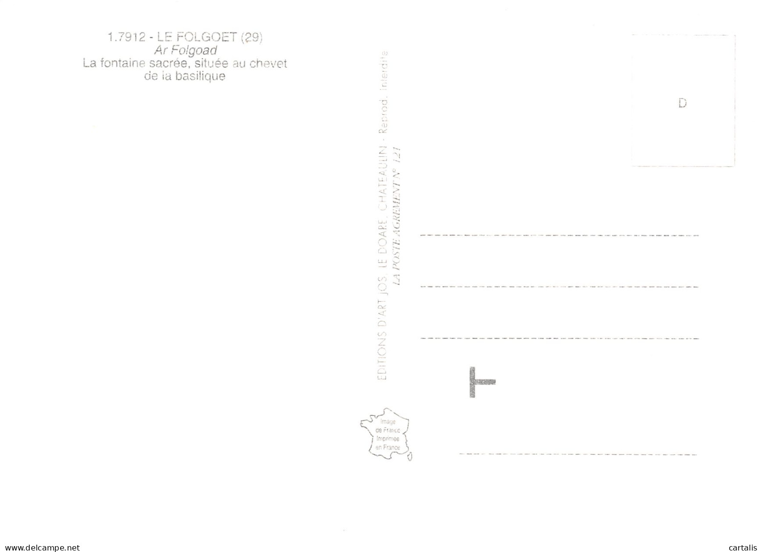 29-LE FOLGOET-N°C4105-C/0201 - Le Folgoët