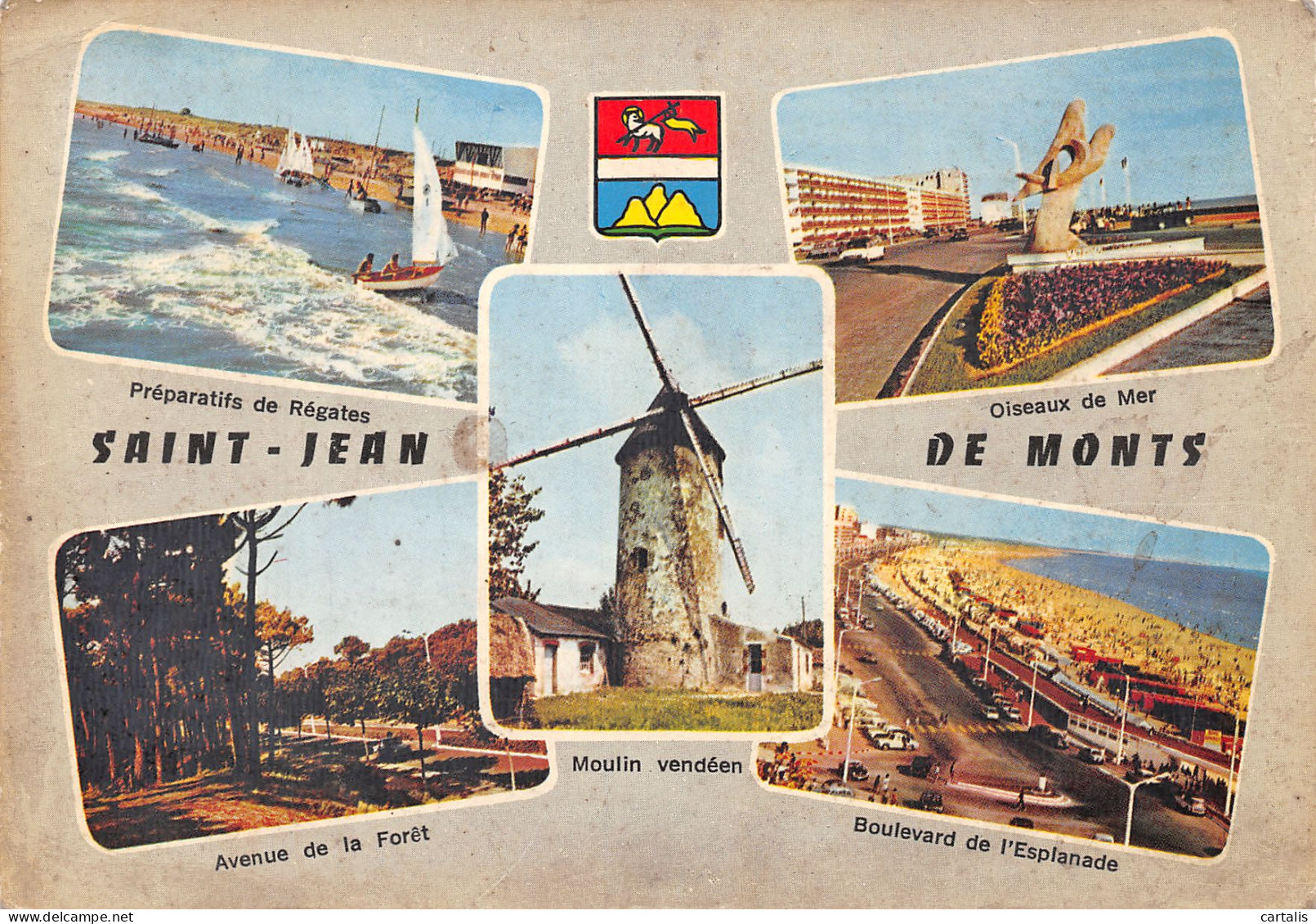 85-SAINT JEAN DE MONTS-N°C4105-C/0215 - Saint Jean De Monts