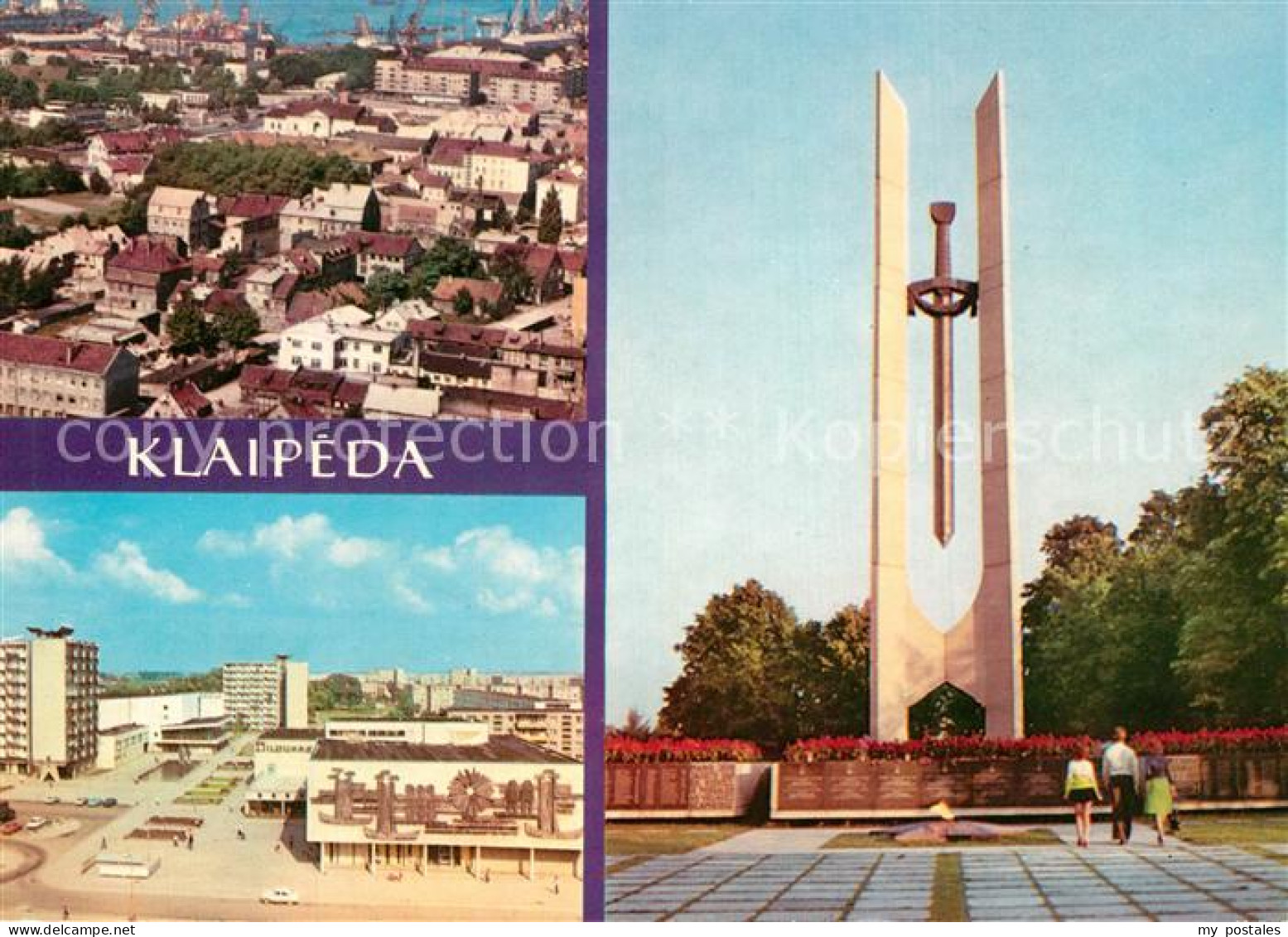 73373221 Klaipeda Panorama Taikos Prospektas Monumentas Tarybiniams Kariams Klai - Lituanie