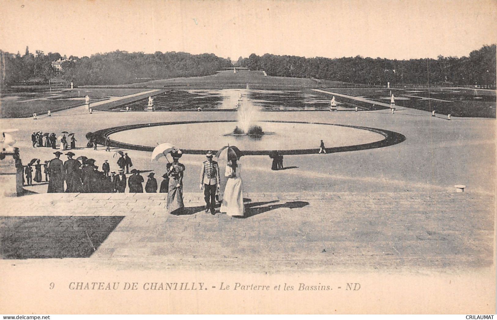 60-CHANTILLY LE CHATEAU-N°LP5118-E/0249 - Chantilly