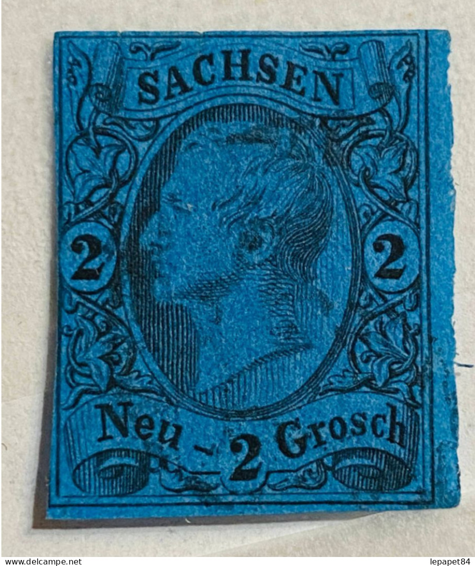 Saxe/Sachsen YT N° 9 Oblitéré / Used - Saxony