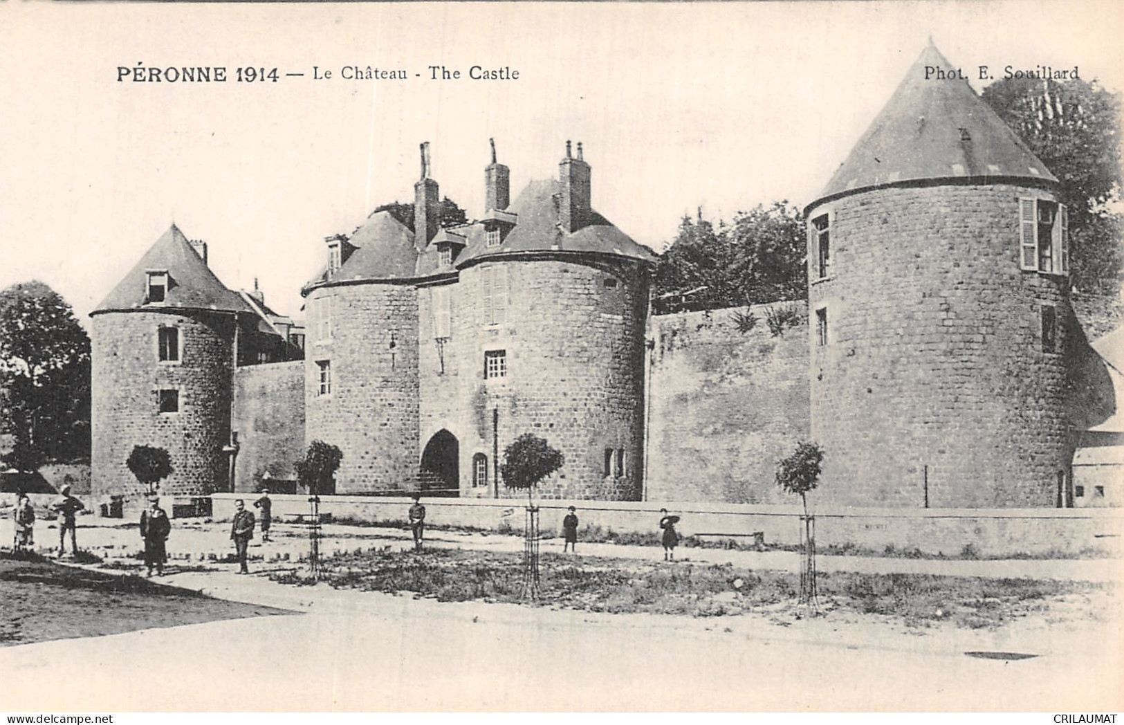 80-PERONNE LE CHATEAU-N°LP5118-E/0155 - Peronne