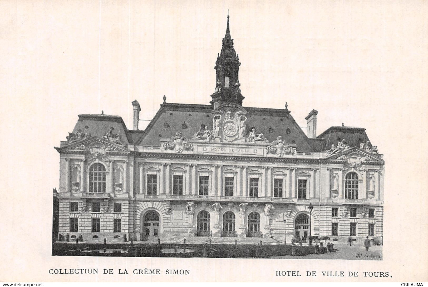 37-TOURS HOTEL DE VILLE-N°LP5118-D/0389 - Tours
