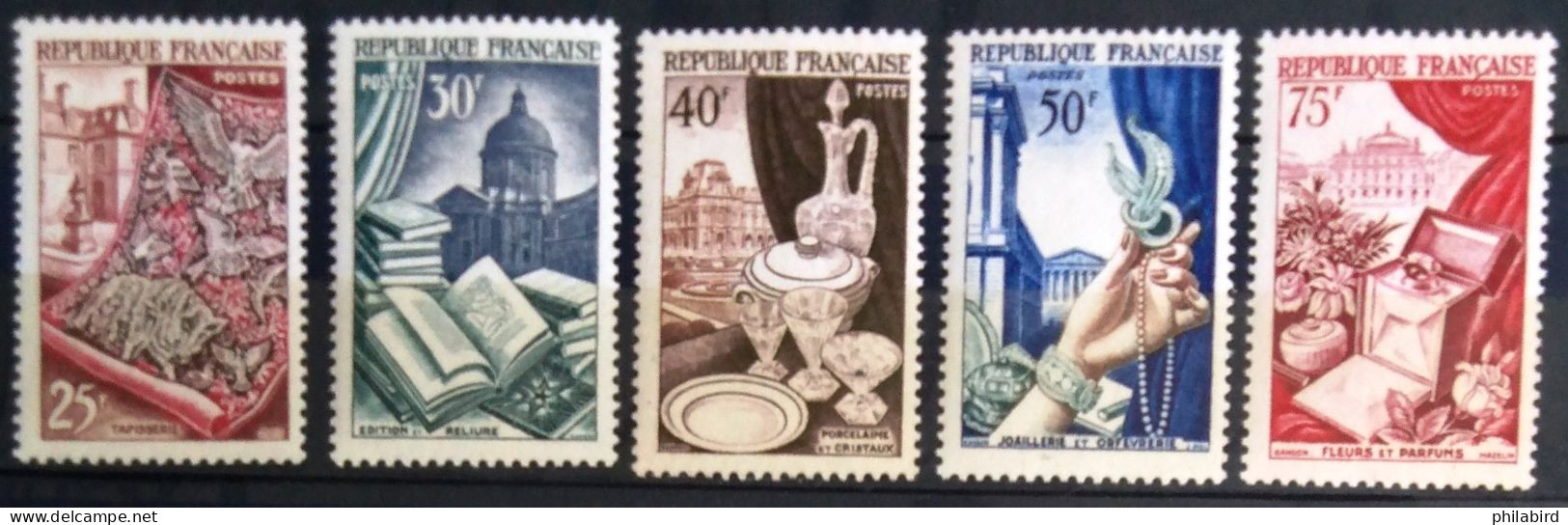 FRANCE                             N° 970/974                               NEUF** - Unused Stamps