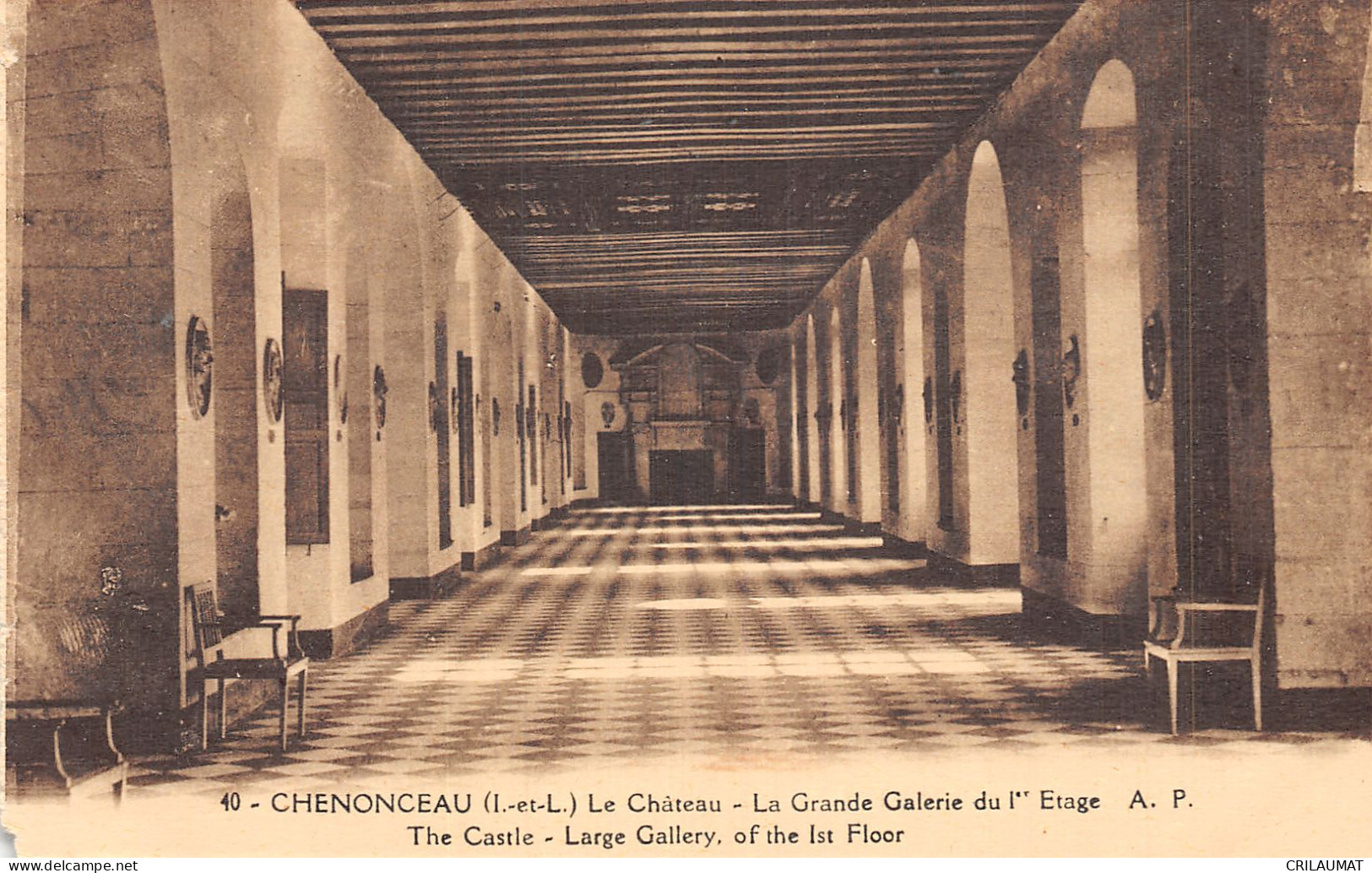 37-CHENONCEAU LE CHATEAU-N°LP5118-H/0171 - Chenonceaux