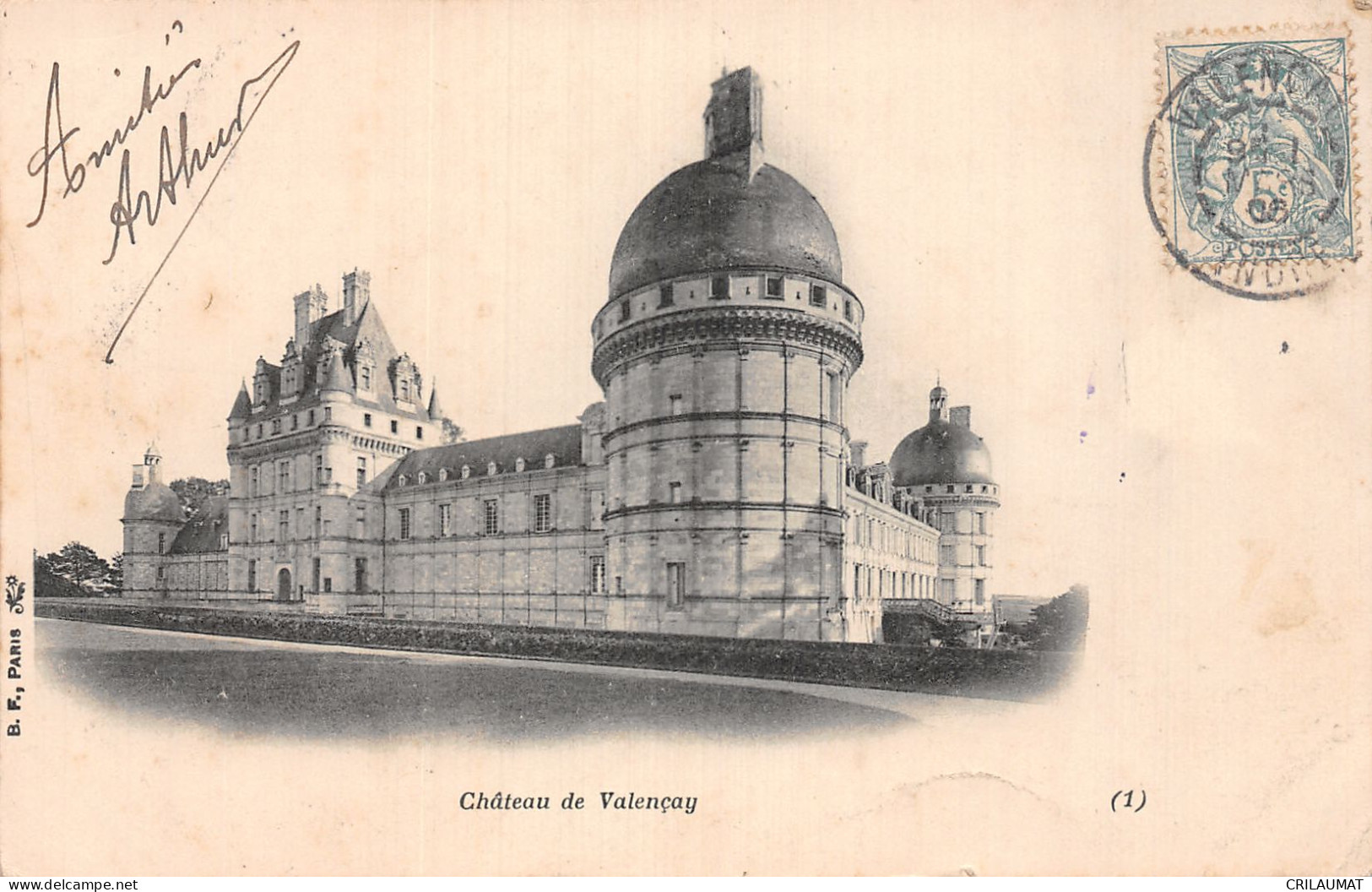 36-VALENCAY LE CHATEAU-N°LP5118-F/0377 - Sonstige & Ohne Zuordnung