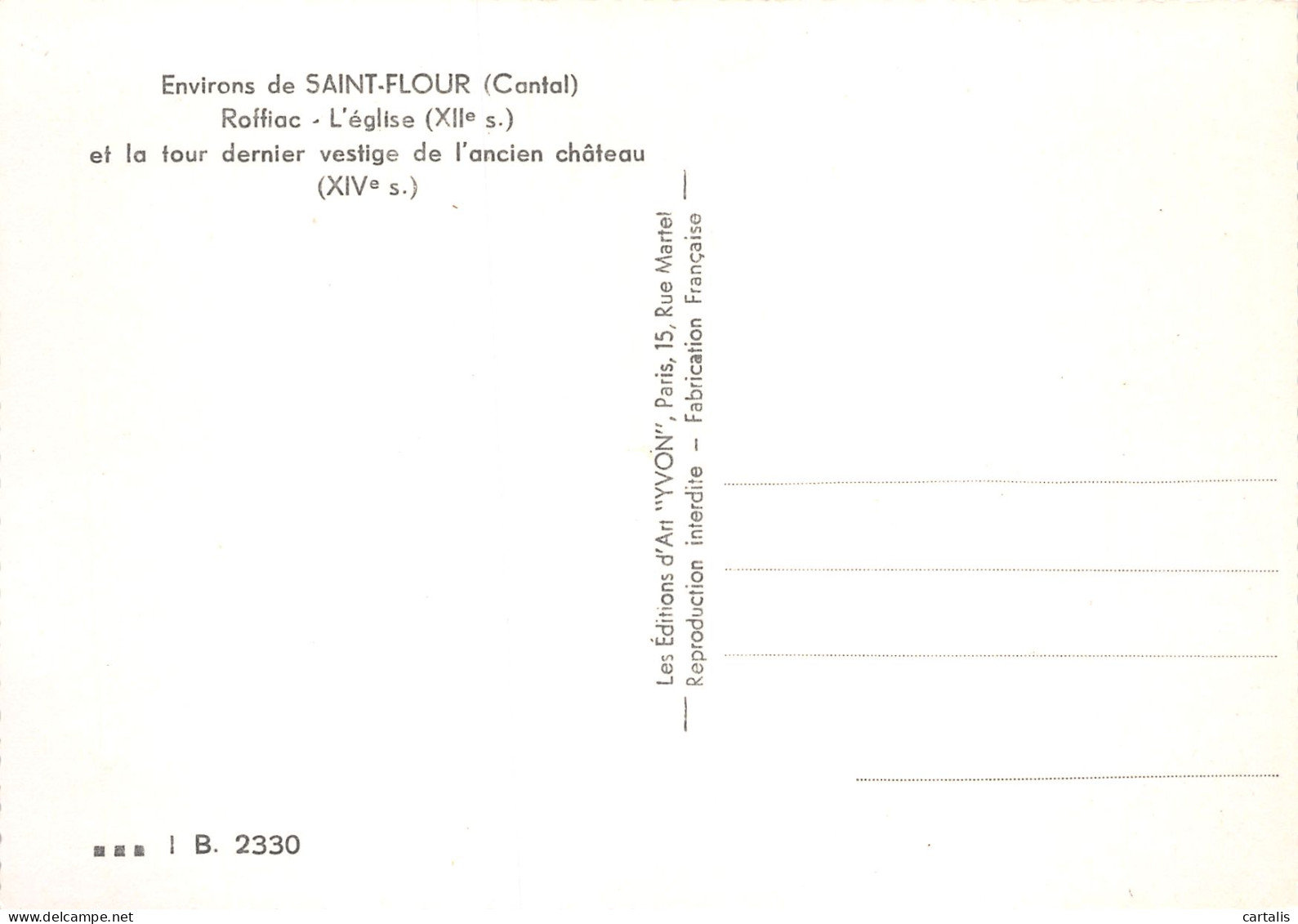 15-ROFFIAC-N°C4106-C/0175 - Sonstige & Ohne Zuordnung