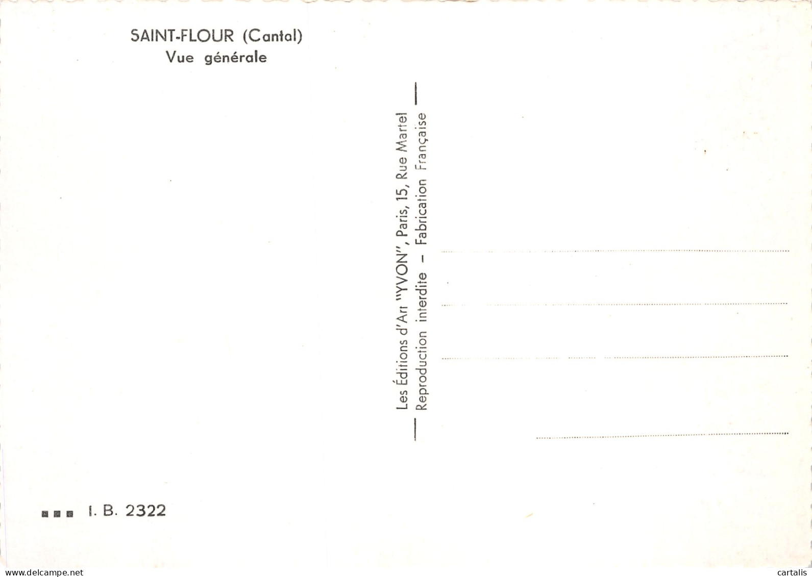 15-SAINT FLOUR-N°C4106-B/0253 - Saint Flour