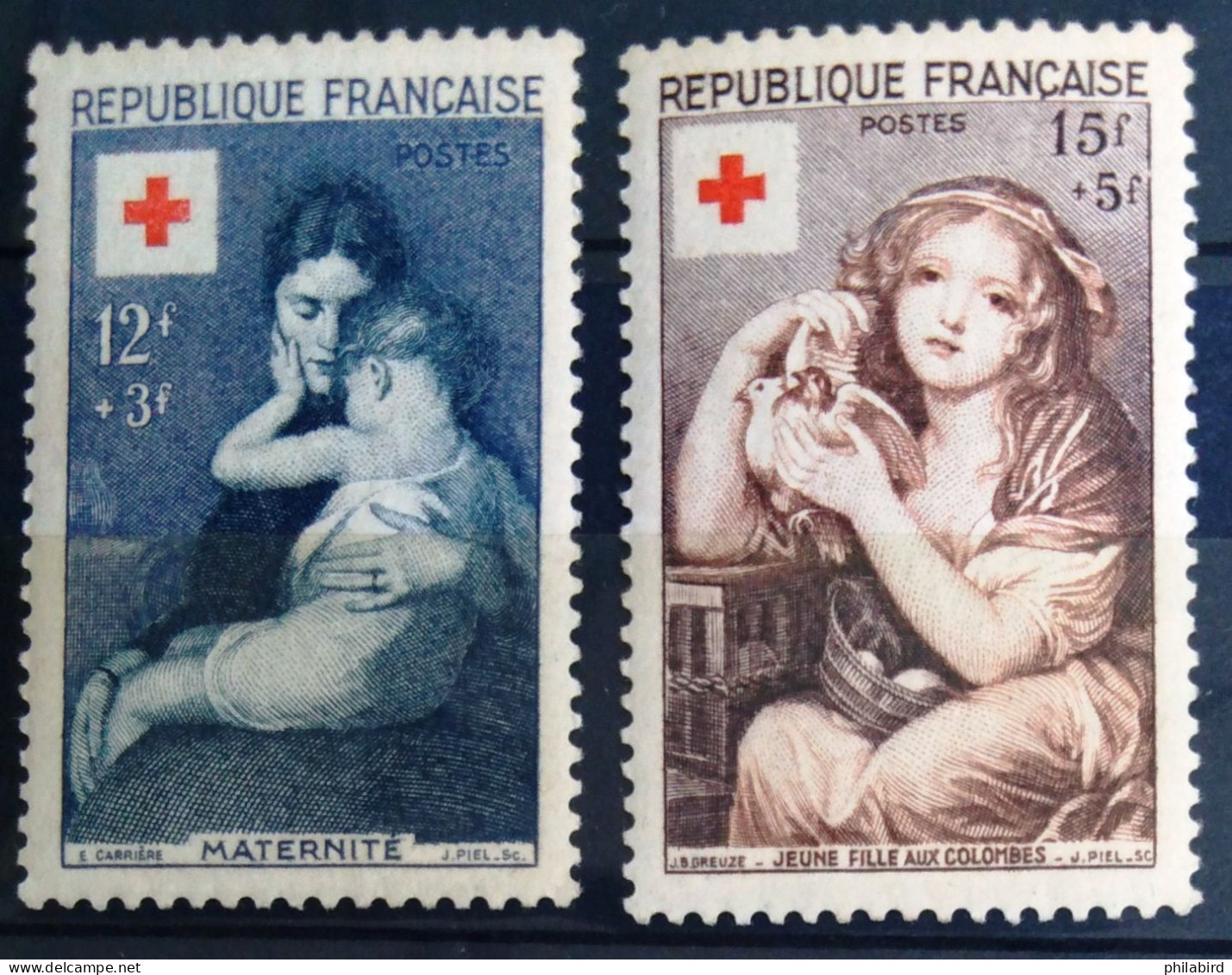 FRANCE                             N° 1006/1007                               NEUF** - Nuevos