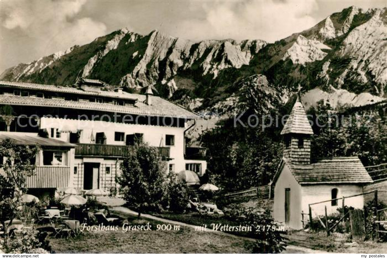 73370554 Garmisch-Partenkirchen Forsthaus Graseck Wetterstein Garmisch-Partenkir - Garmisch-Partenkirchen