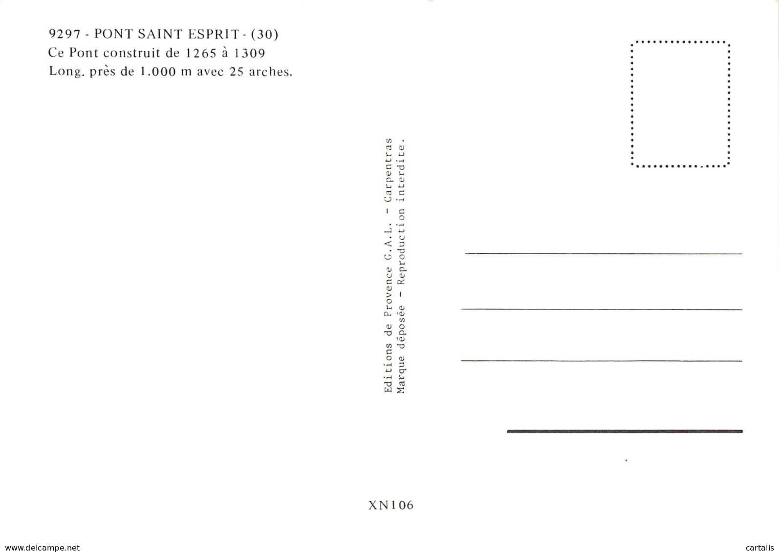 30-PONT SAINT ESPRIT-N°C4107-A/0203 - Pont-Saint-Esprit