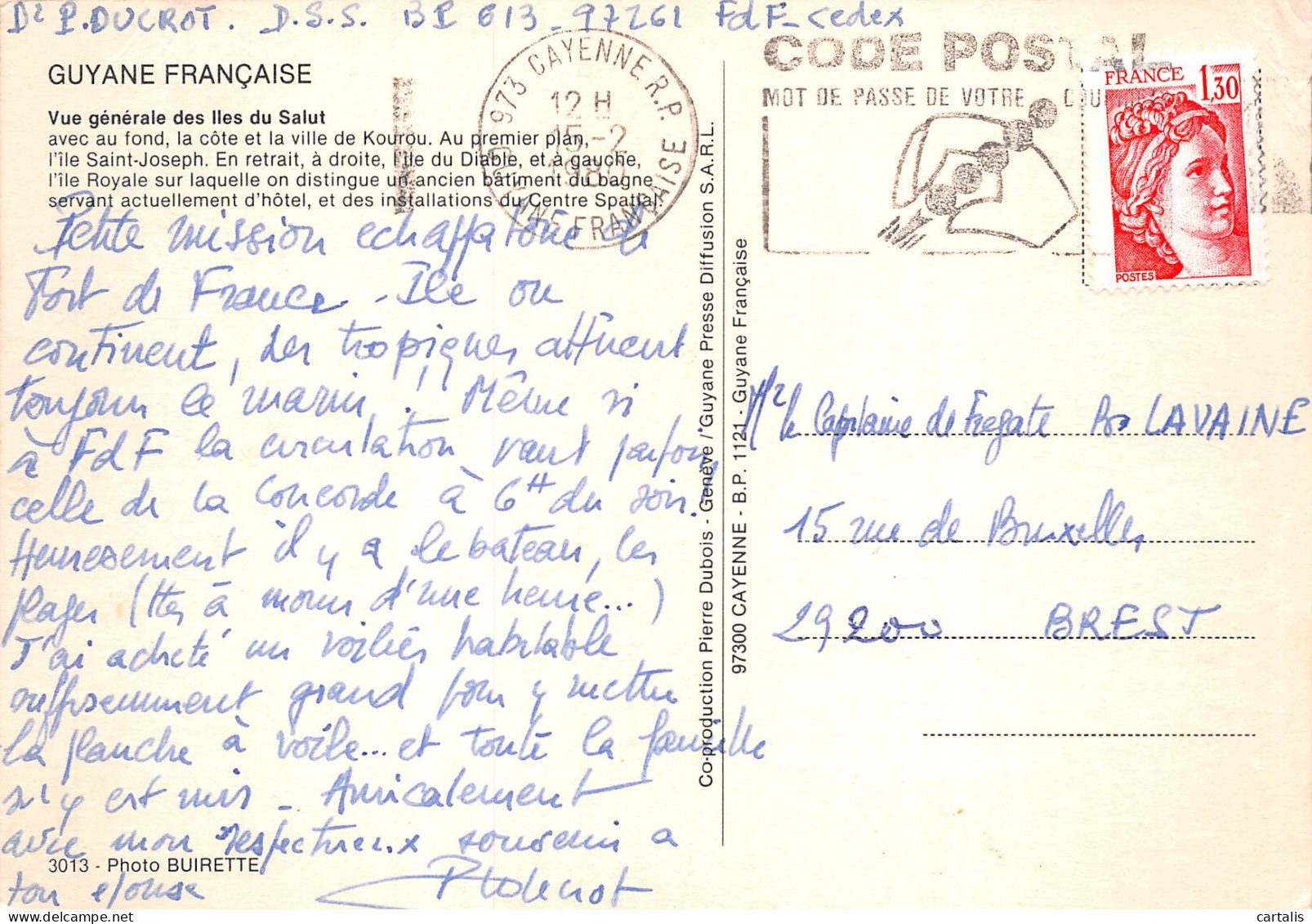 GUY-GUYANE FRANCAISE-N°C4107-A/0199 - Sonstige & Ohne Zuordnung