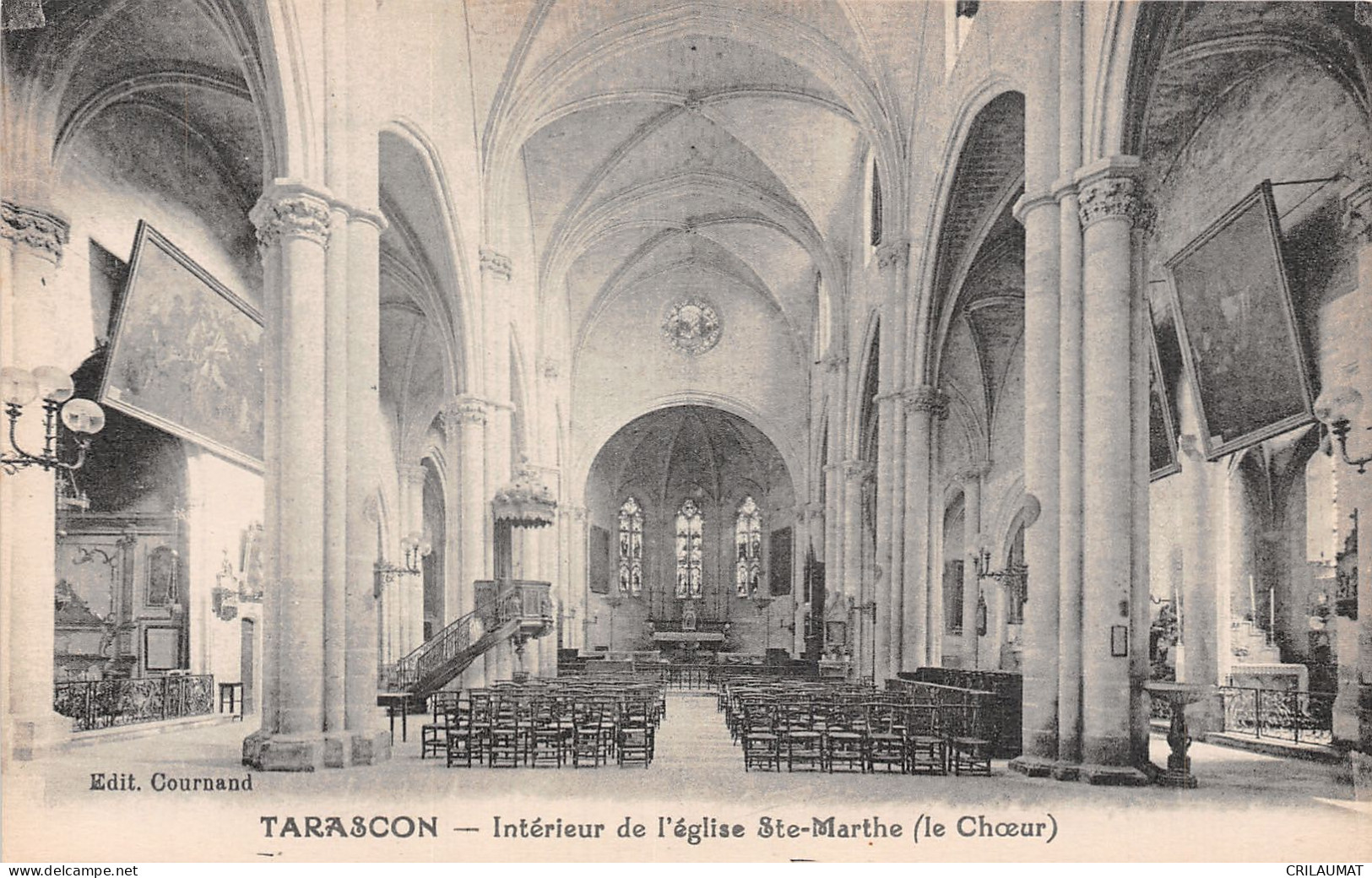 13-TARASCON EGLISE SAINTE MARTHE-N°LP5119-A/0019 - Tarascon