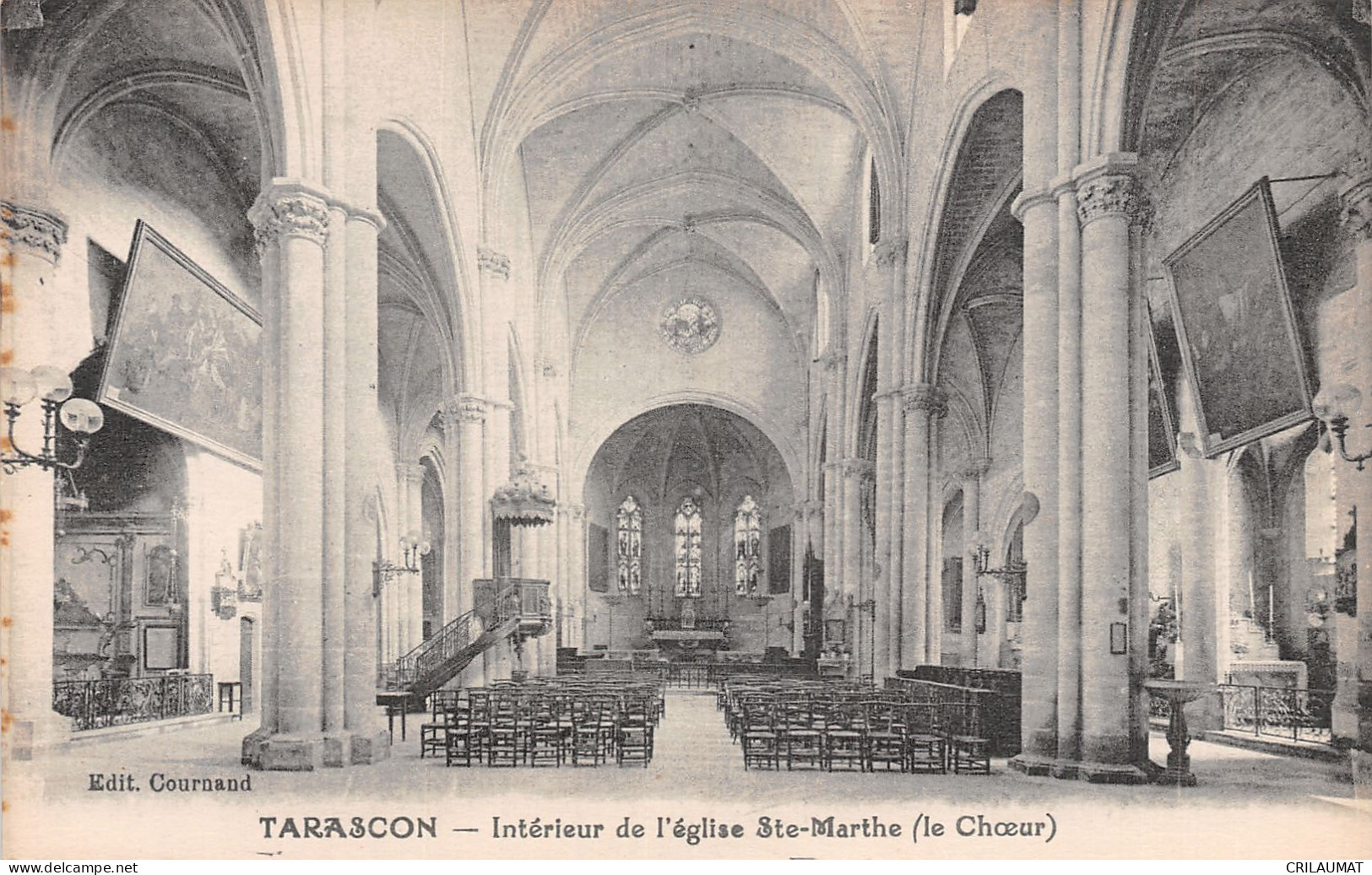 13-TARASCON EGLISE SAINTE MARTHE-N°LP5119-A/0017 - Tarascon