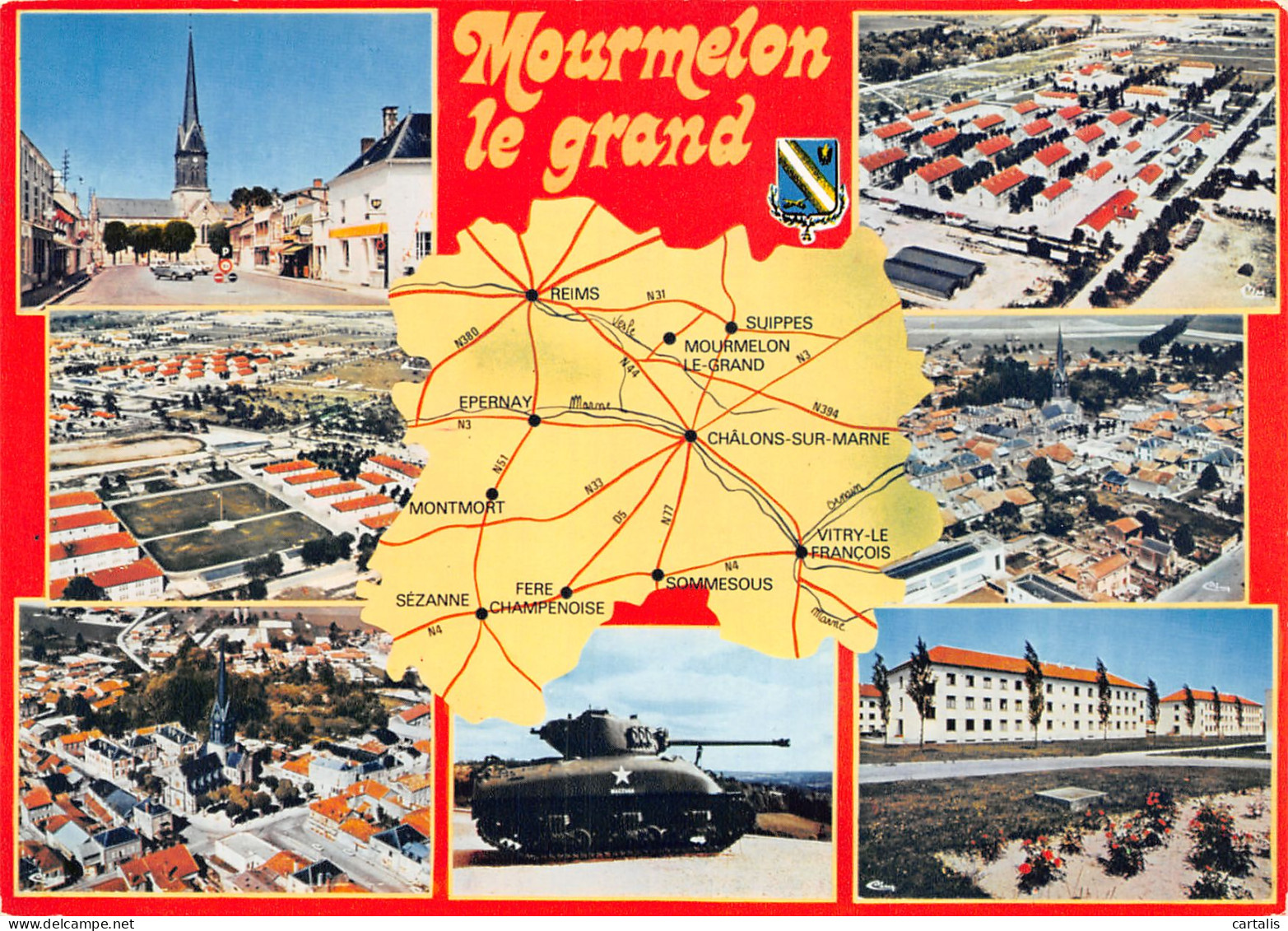 51-MOURMELON LE GRAND-N°C4107-C/0351 - Mourmelon Le Grand