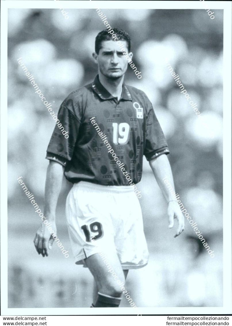 Fo2615 Foto Originale Calcio Nazionale Italiana Daniele Massaro - Sonstige & Ohne Zuordnung