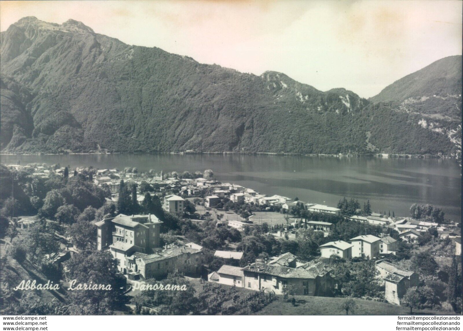 E505 - Cartolina Provincia Di Lecco - Abbadia Lariana Il Molo - Lecco