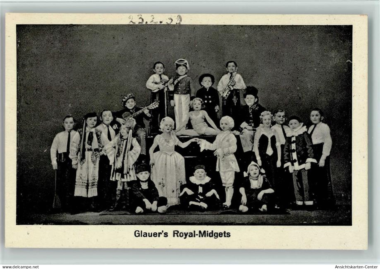 13009807 - Liliputaner 1930 Glauers Royal Midgets - Circus