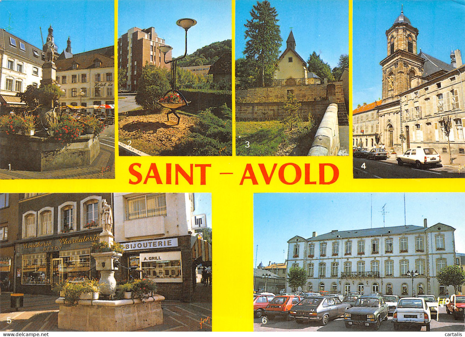 57-SAINT AVOLD-N°C4108-D/0293 - Saint-Avold