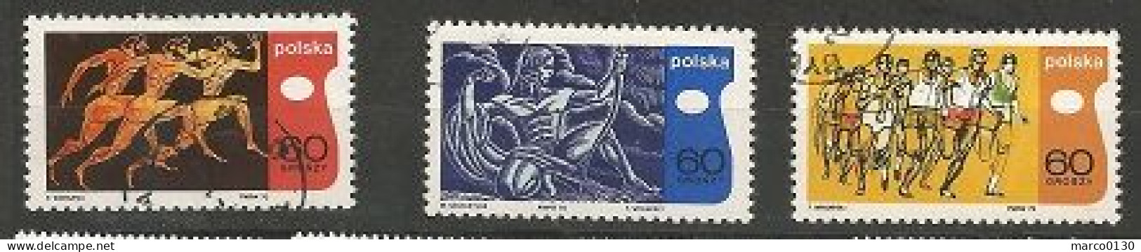 POLOGNE  DU N° 1861 AU N° 1862 OBLITERE - Used Stamps
