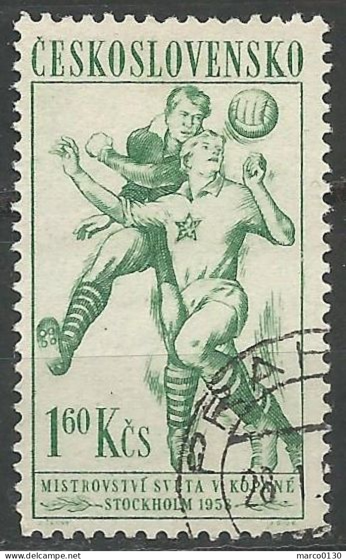 TCHECOSLOVAQUIE  SERIE COMPLETE DU  N° 942 AU N° 946 OBLITERE - Used Stamps