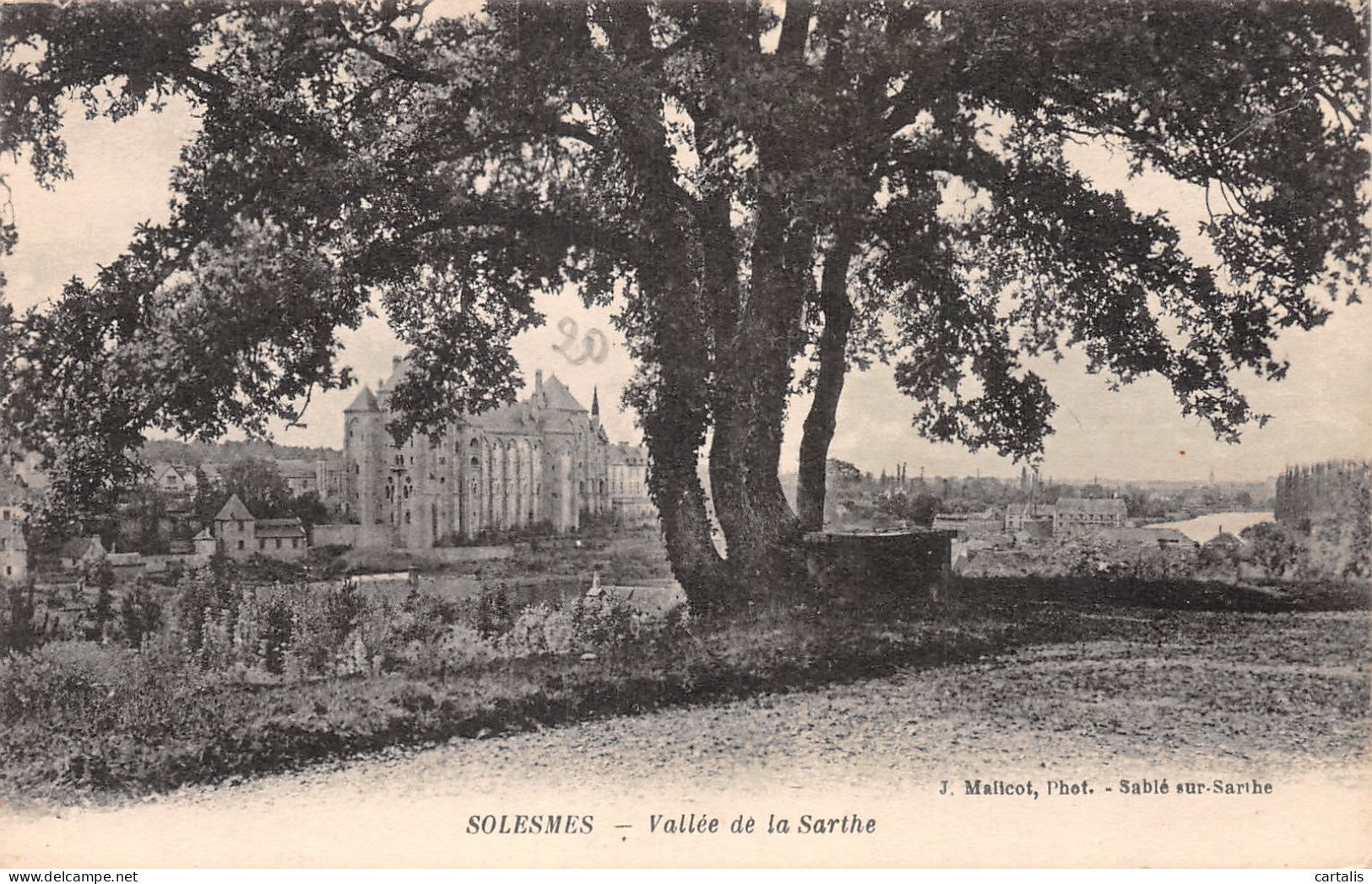 72-SOLESMES-N°C4109-E/0337 - Solesmes