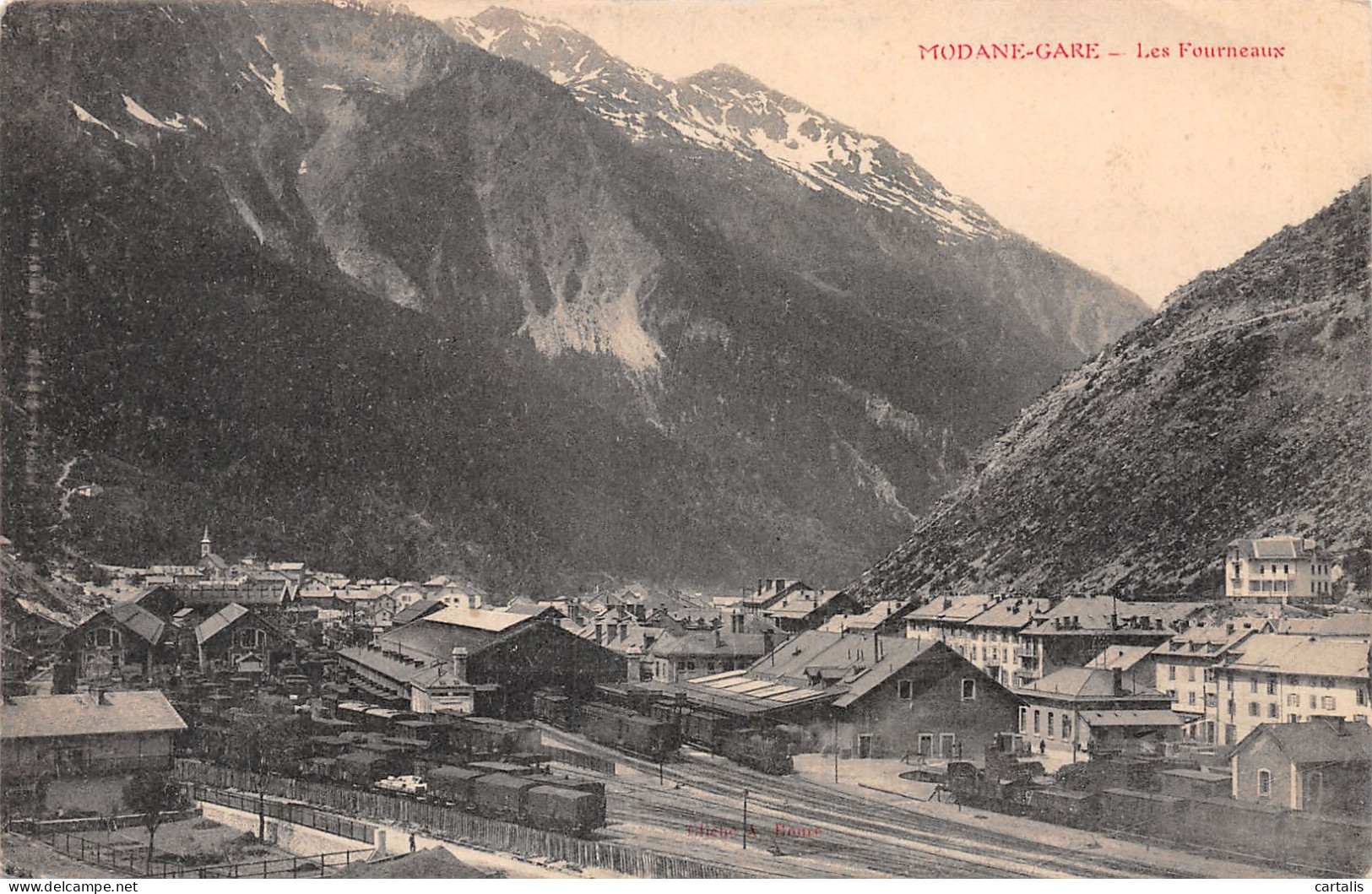 73-MODANE GARE-N°C4109-E/0011 - Modane