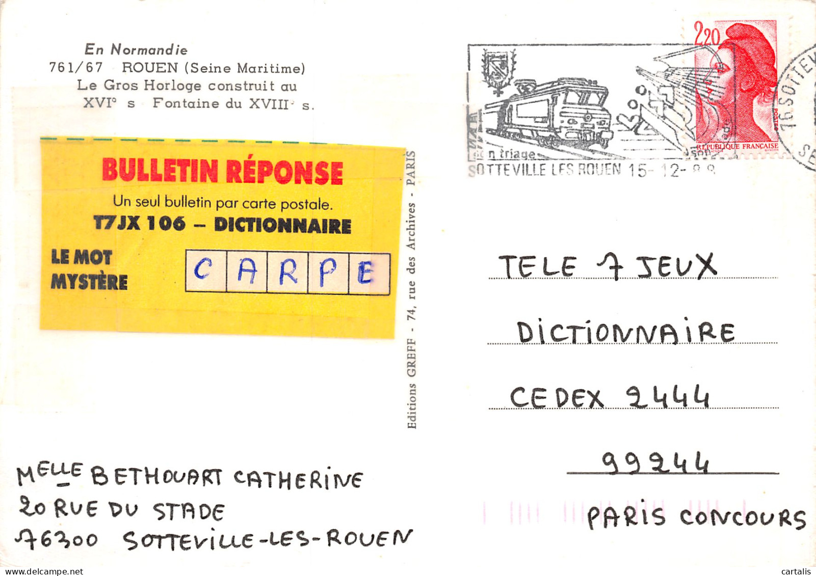 76-ROUEN-N°C4109-D/0229 - Rouen