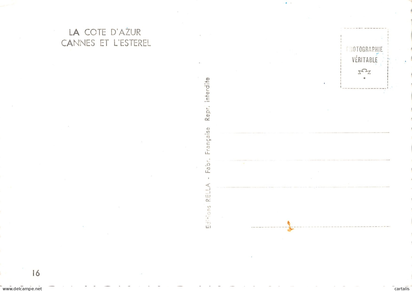 06-CANNES ET L ESTEREL-N°C4110-C/0115 - Sonstige & Ohne Zuordnung