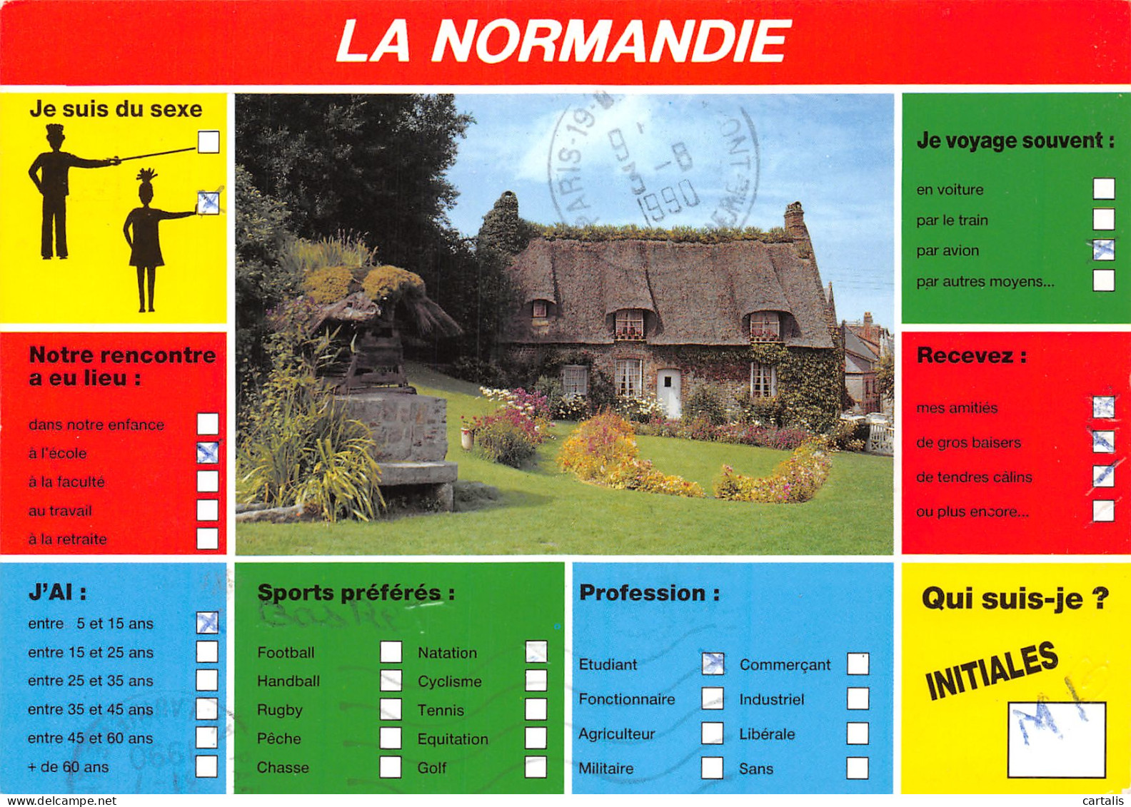 14-LA NORMANDIE-N°C4110-B/0119 - Sonstige & Ohne Zuordnung