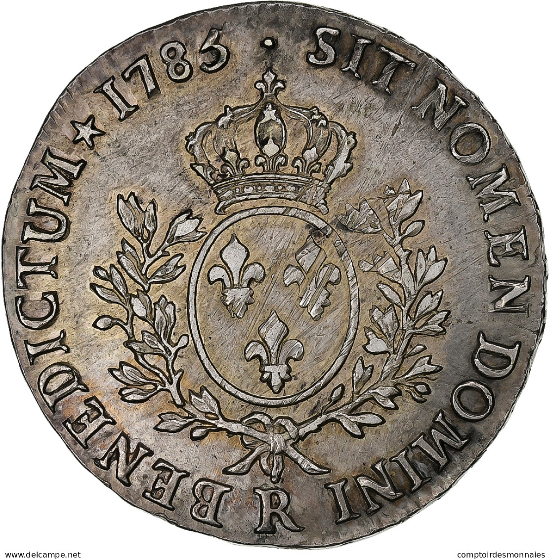 Monnaie, France, Louis XVI, Écu Aux Branches D'olivier, Ecu, 1785, Orléans - 1774-1791 Louis XVI