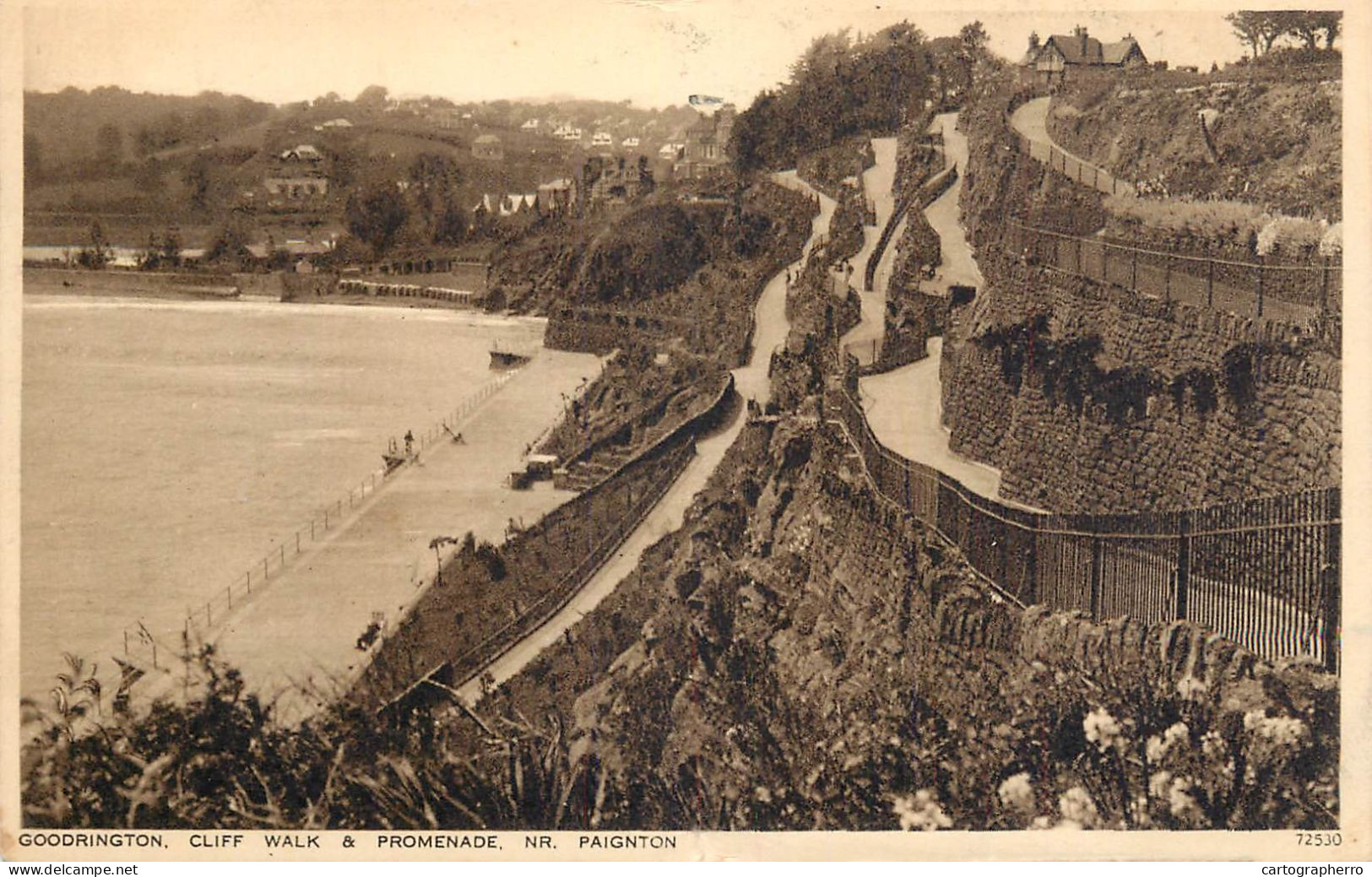 United Kingdom England Paignton Goodrington Cliff Walk - Paignton