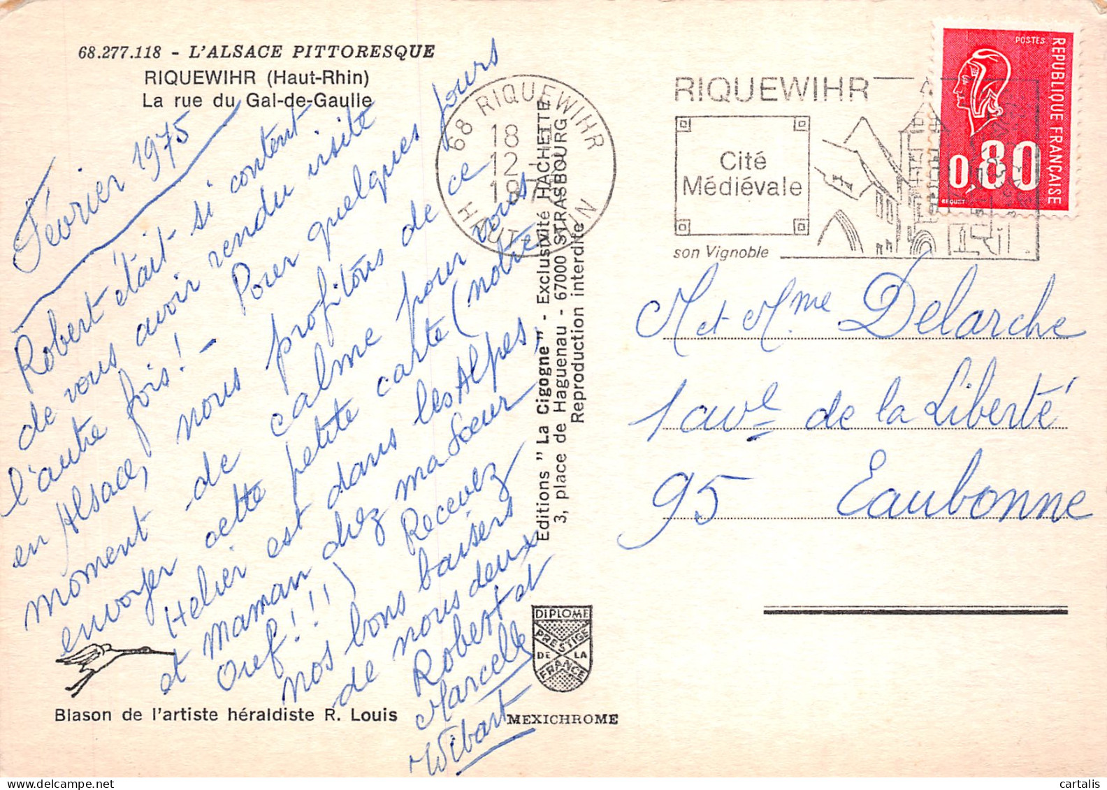 68-RIQUEWIHR-N°C4111-A/0027 - Riquewihr