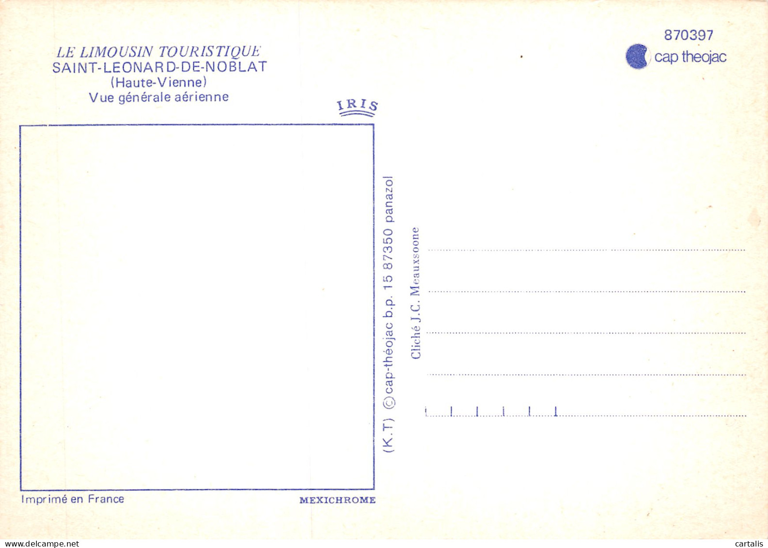 87-SAINT LEONARD DE NOBLAT-N°C4111-A/0023 - Saint Leonard De Noblat